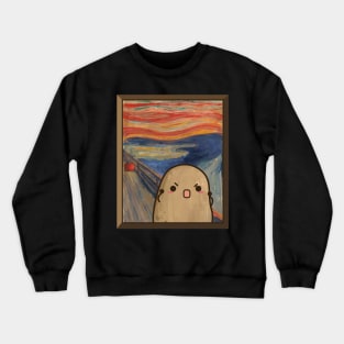 The Cute Potato Scream Artwork Crewneck Sweatshirt